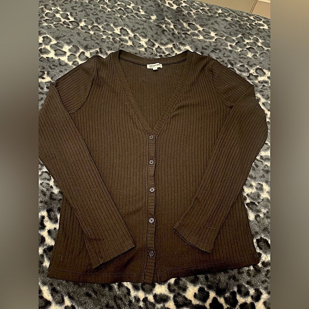 Reitmans Signature Black Cardigan